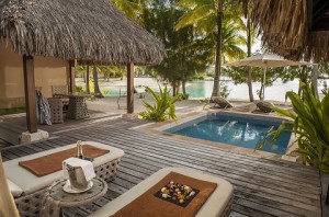 Bora Bora Hotel buchen - Villa am Strand